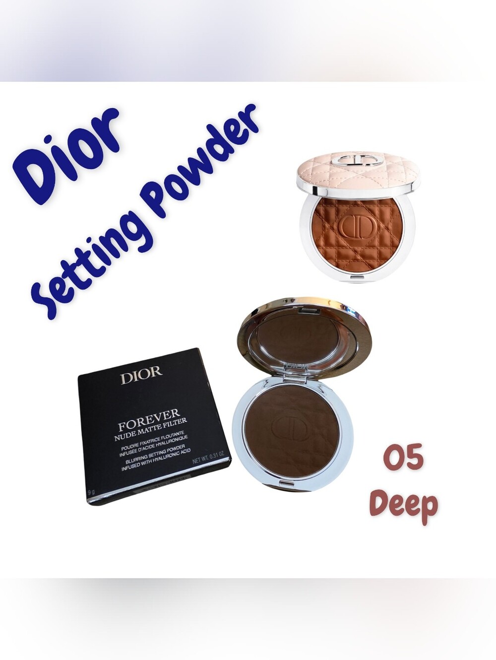 Dior Forever Nude Matte Filter 05-Deep NEW